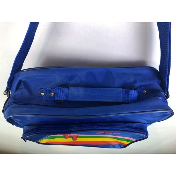 Vintage Trafalgar Rainbow Crossbody Adjustable Str - Picture 3 of 6